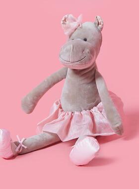 英国代购正品02.07 Hippo Wilberry Dancers 跳芭蕾舞的河马 玩偶