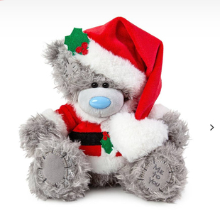 You 英国代购 圣诞老人熊熊 12.19 Santa 毛绒玩偶 正品