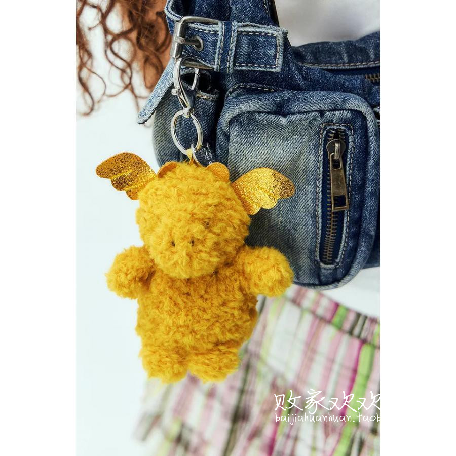 国内现货秒!09.03 jellycat Little Dragon 小金龙钥匙扣包挂饰