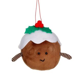 英国代购正品10.24 Christmas Pudding Felt 圣诞布丁毛毡树装饰