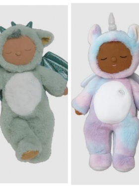 英国代购正品01.01 Cozy Dinkum Dragon  恐龙 独角兽 娃娃玩偶