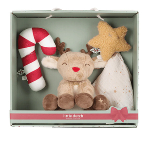 英国代购正品11.14 Little Dutch Gift Box 圣诞驯鹿 套装礼盒