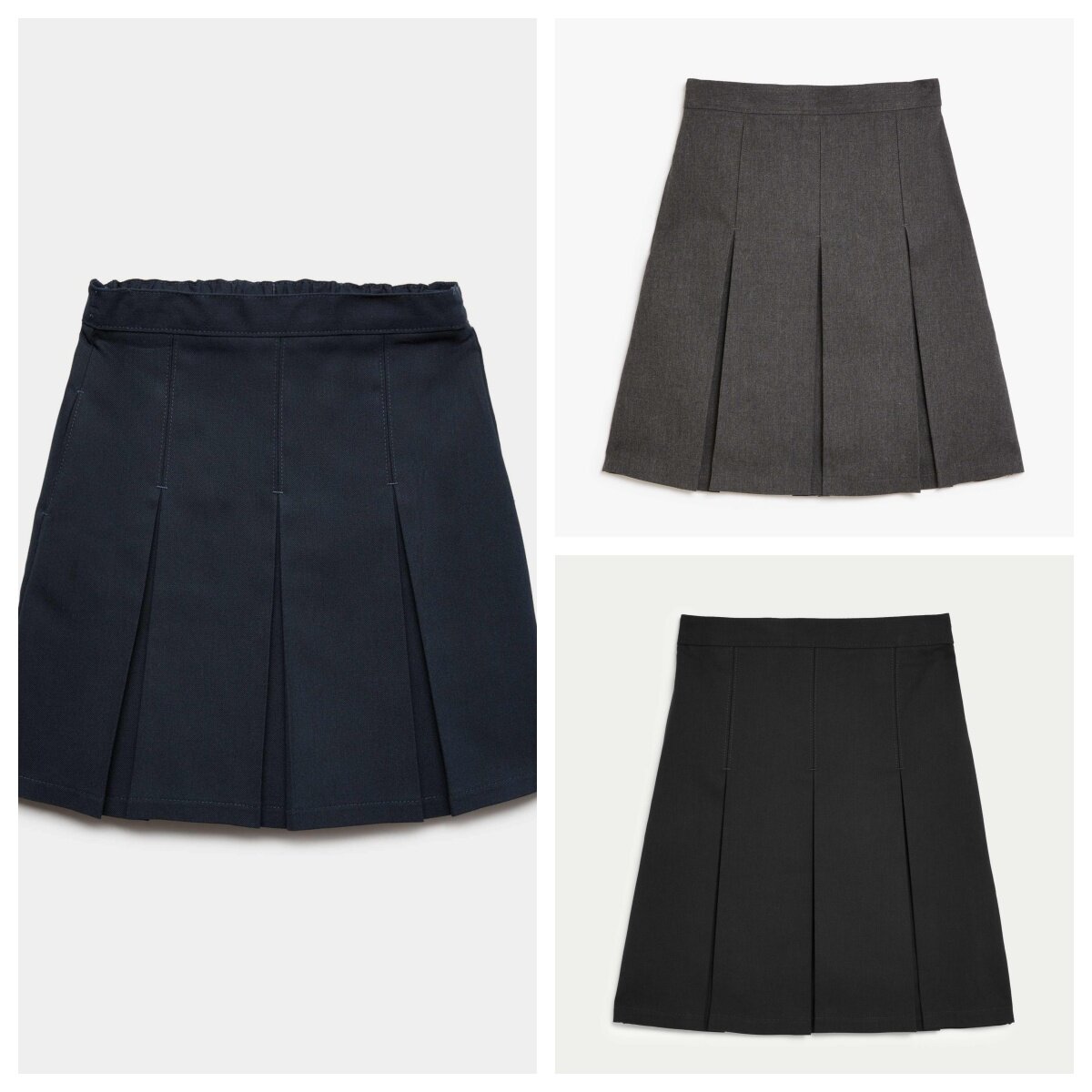 英国代购正品07.04 名品MS 女童新款 夏季百褶女生校服半身裙