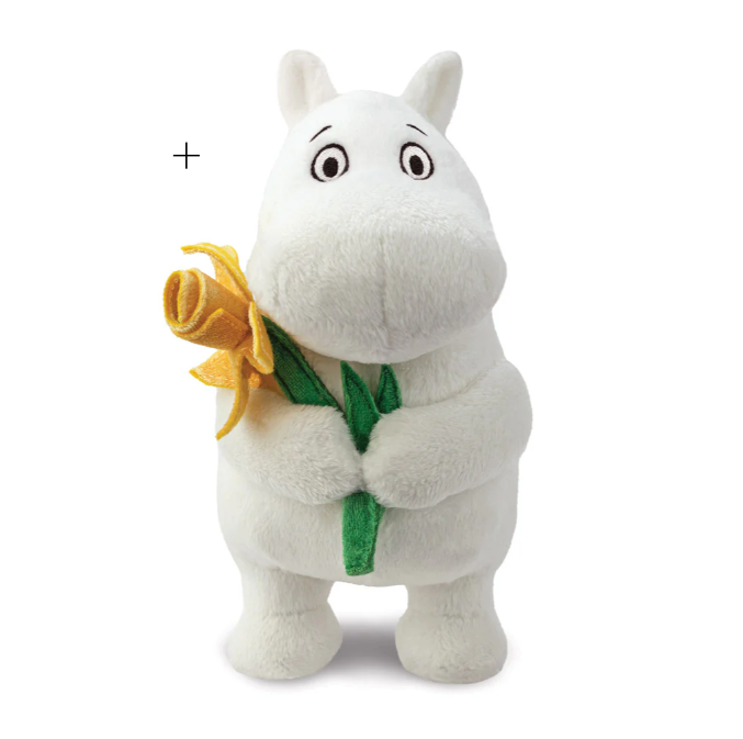 MoominStandingwithDaffodil