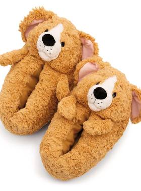 英国代购正品12.26 Homies Dog Slippers 小狗 婴儿拖鞋 毛绒玩偶