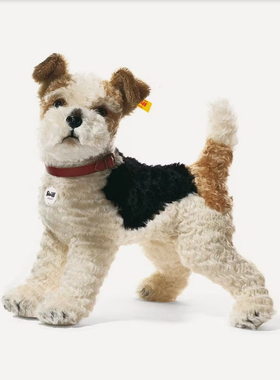 英国代购正品09.25 Steiff Foxy Fox Terrier 福克斯狐梗收藏犬