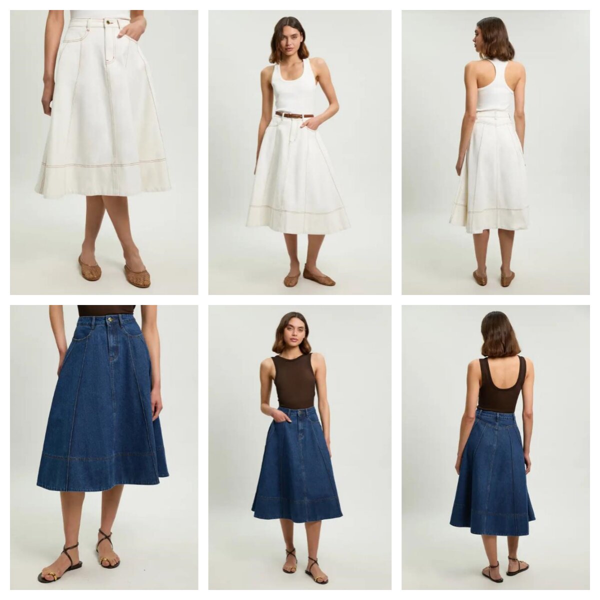 英国代购正品06.02女装KM新26款 牛仔半身裙2色 BKK28850-133-14