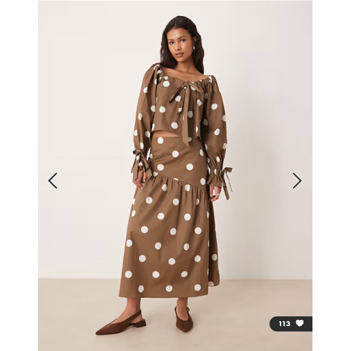 英国代购正品01.19 2026潮流导向 女装新款 时尚波点长款半身裙,女装/女士精品,半身裙,淘宝优惠券,粉丝福利购,淘宝优惠卷