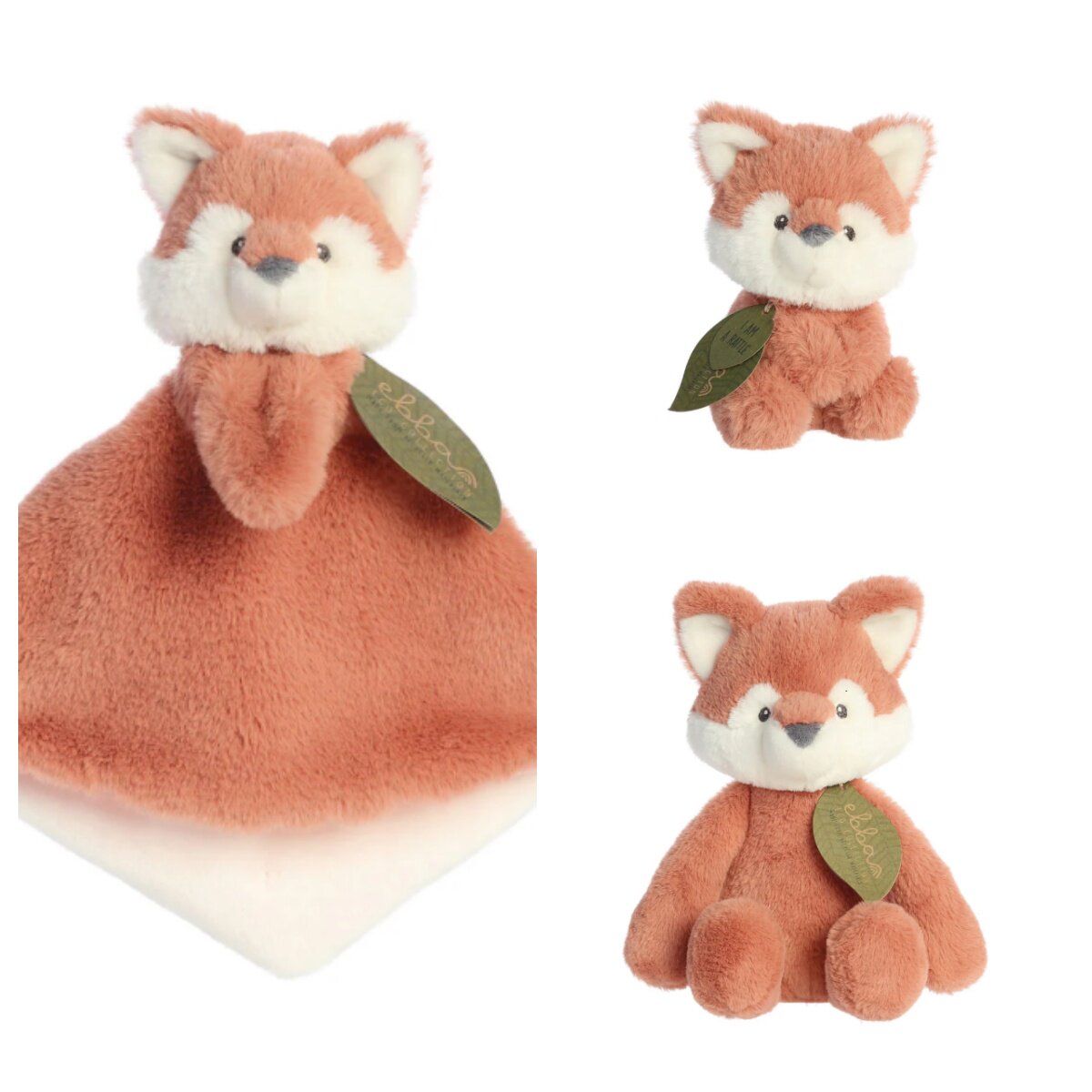 英国代购正品01.03  Ebba Eco Francis Fox狐狸系列 婴儿安抚玩偶