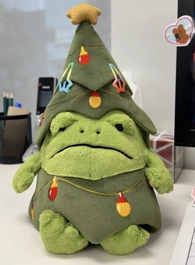 国内现货秒！01.03 jellycat Christmas Tree 圣诞树雨蛙搞怪玩偶
