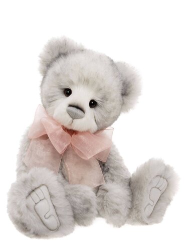 英国代购正品06.13 Charlie Bears 查理熊 Belinda系丝巾的熊玩偶