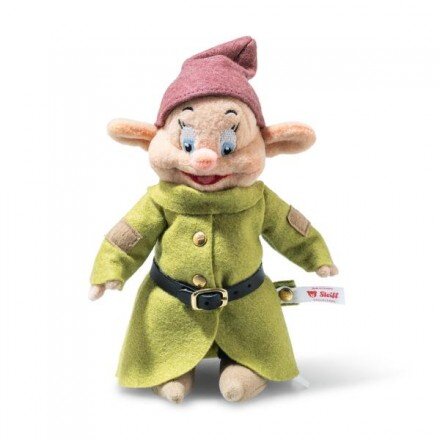 英国代购正品06.05 Disney Dopey- Steiff 迪士尼小矮人 毛绒玩偶