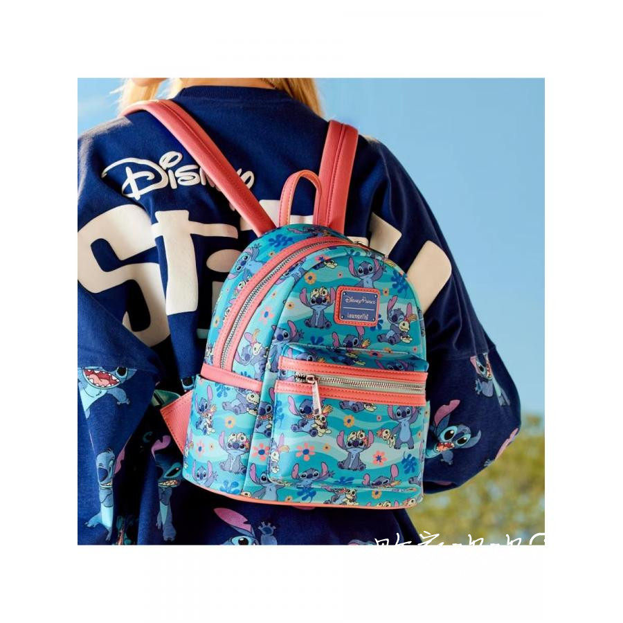 英国代购正品08.24 名品Disney 饰品新款 迪士尼史迪仔双肩包