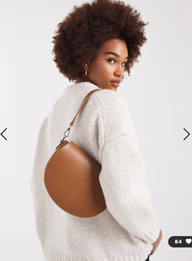 英国代购正品01.06 2026潮流导向 女包新款 半月设计百搭斜挎包