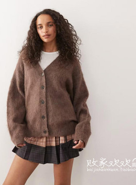 英国代购正品10.04 2025潮流导向 女装新款 时尚针织舒适百搭开衫