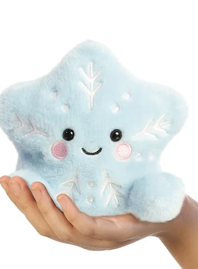 英国代购正品10.29 Palm Pals Frosty Snowflake Soft 冰霜雪花