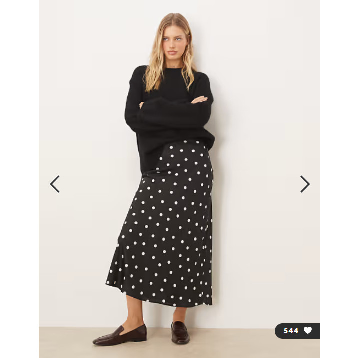 英国代购正品01.19 2026潮流导向 女装新款 时尚波点长款半身裙,女装/女士精品,半身裙,淘宝优惠券,粉丝福利购,淘宝优惠卷