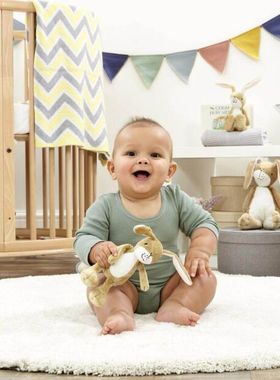 英国代购正品01.03 Guess How Much I Love You 多爱你兔子拨浪鼓