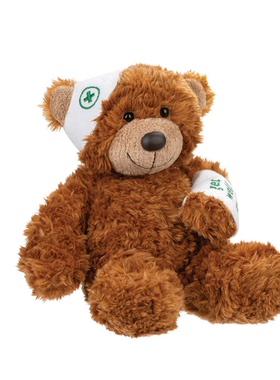 英国代购正品01.04 Bonnie Get Well Soon Teddy Bear受伤泰迪熊