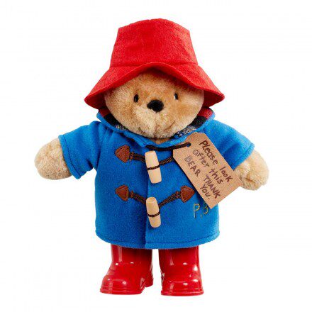 英国代购正品03.04 Paddington Bear 穿靴子的帕丁顿熊 毛绒玩偶