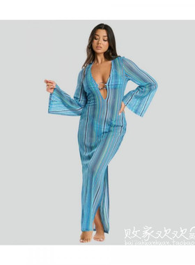 英国代购正品03.24 名品NL 女装新款 时尚长款修身百搭连衣裙