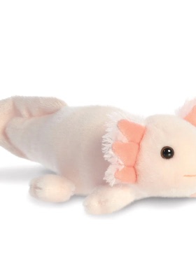 英国代购正品01.25 Mini Flopsies Axel Axolotl 蝾螈 毛绒玩偶