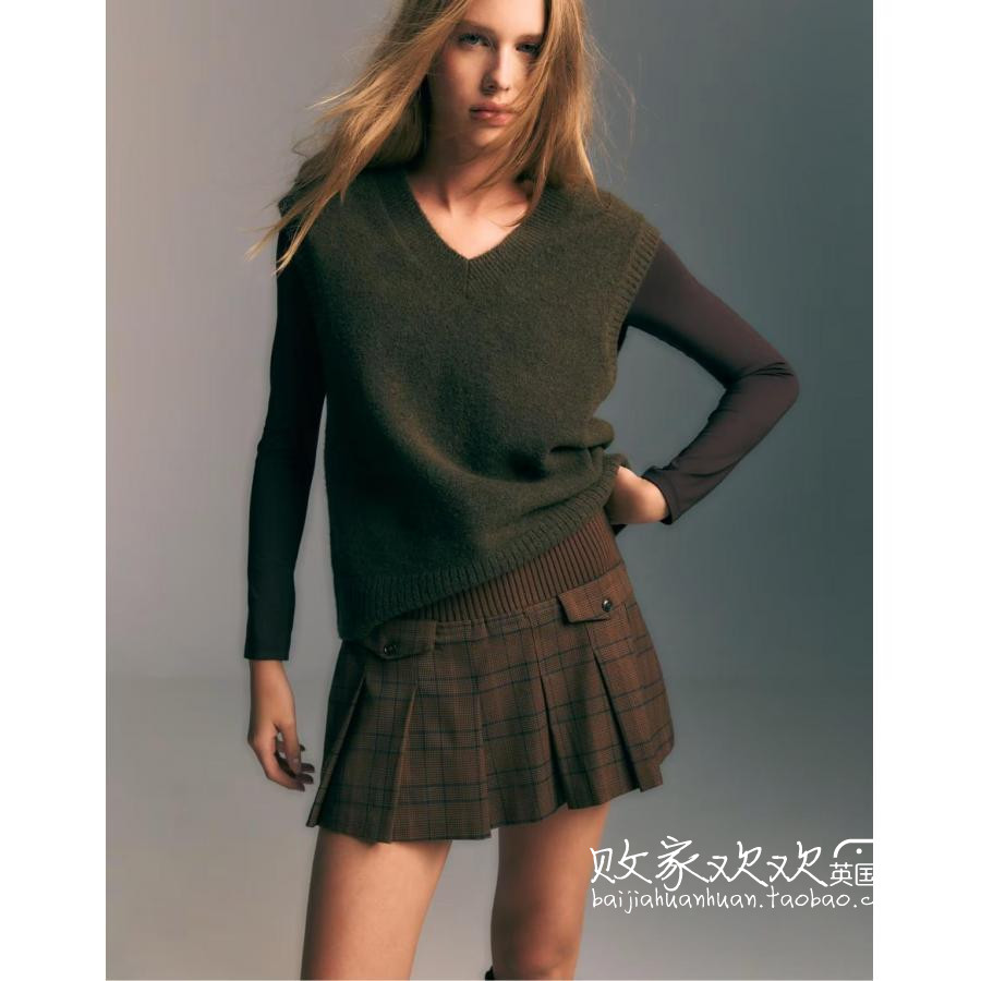 英国代购正品10.08 2025潮流导向 女装新款 时尚针织舒适百搭背心