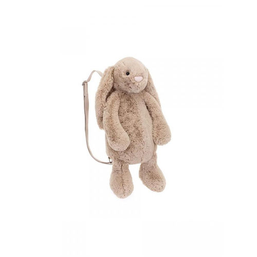 国内现货秒！09.04 jellycat Bashful Bunny  米色兔子双肩背包