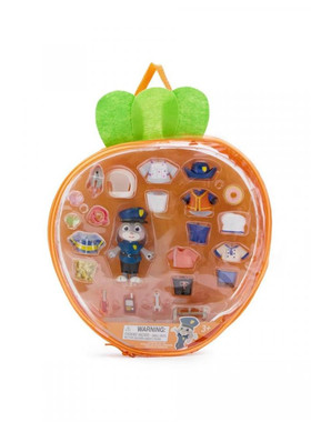 英国代购正品12.07 Disney Zootropolis疯狂动物城2服装玩具套装