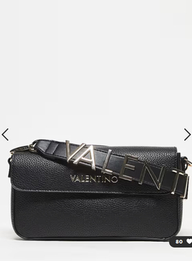 英国代购正品01.06 2026潮流导向 女包新款 黑色翻盖单肩包斜挎包