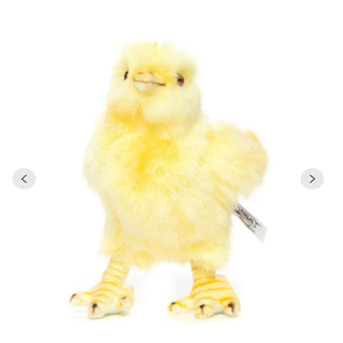 正品 可爱小黄鸡 09.30 Chick 毛绒玩偶 HANSA 英国代购