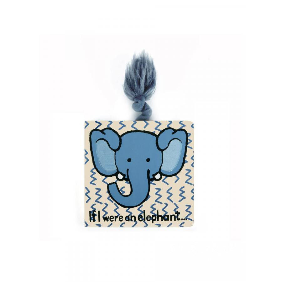 英国代购正品03.17 Jellycat If I Were An Elephant 大象 纸板书