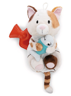 英国代购正品12.26 Homies Calico Cat with 印花布猫与鱼热水袋