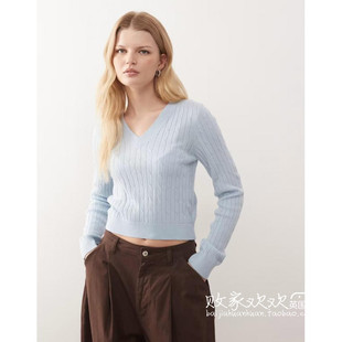 2025潮流导向 女装 新款 英国代购 打底衫 12.11 休闲针织长袖 正品