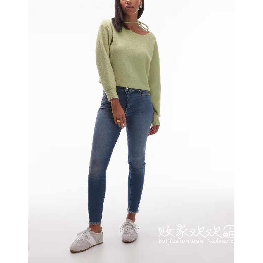 英国代购正品10.29 2025潮流导向 女装新款 休闲弹力舒适牛仔裤