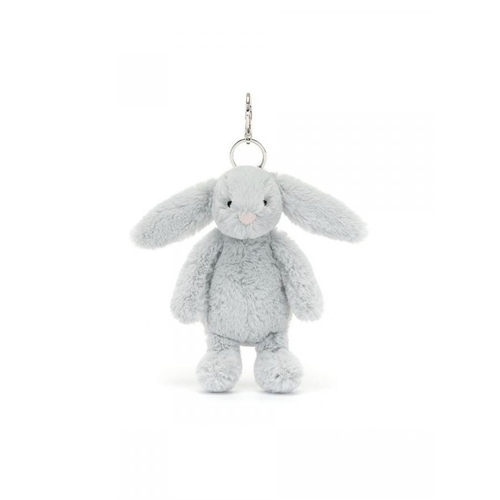 绝版国内现货秒！ 07.21 jellycat Bashful Silver银色兔子钥匙扣