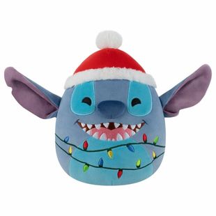 英国代购正品10.28 Squishmallows Disney Santa 圣诞老人史迪奇