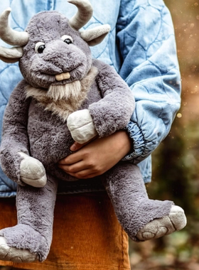 英国代购正品12.16 Charlie Bears查理熊 Cobblestone 怪兽 玩偶