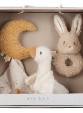 英国代购正品03.08 Little Dutch Baby Bunny Gift Set兔宝宝礼盒