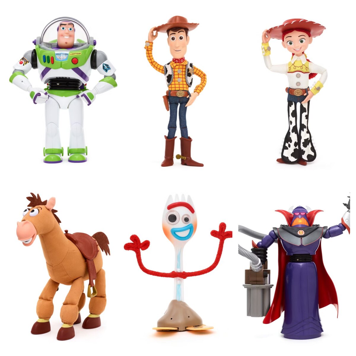 英国代购正品06.24 Disney 迪士尼 电影同款 玩具总动员5玩偶套装