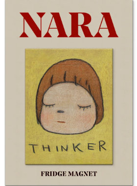 英国代购正品08.11 Little Thinker 奈良美智 小思想家 冰箱贴