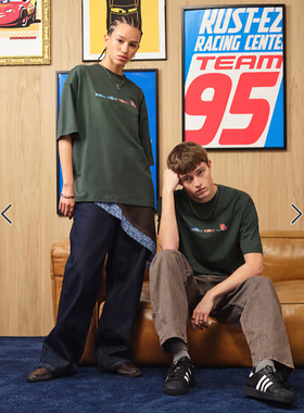 英国代购正品02.25 2026潮流导向 女装新款 休闲图案中性短袖T恤