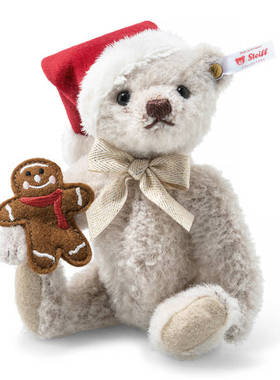 英国代购正品06.09 The Steiff Santa Claus 圣诞老人泰迪熊