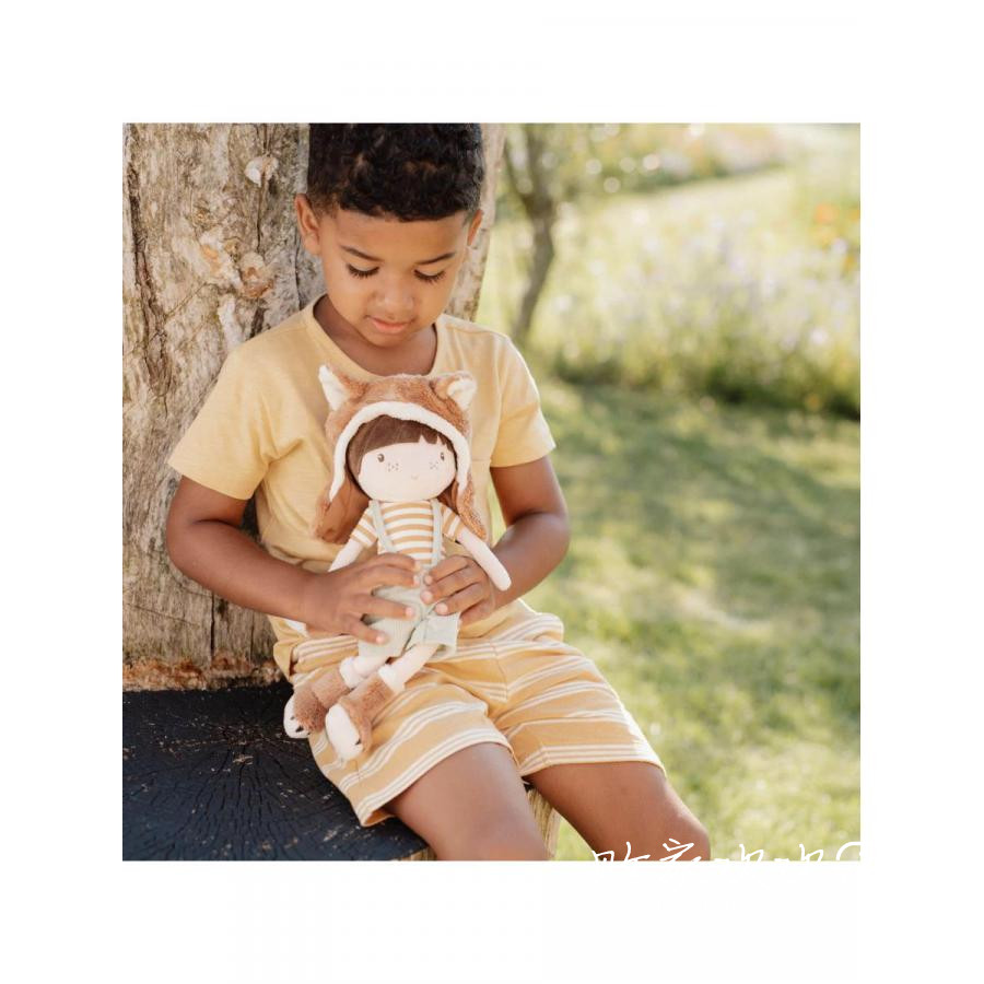 英国代购正品06.20 Little Dutch Cuddle 拥抱娃娃森林朋友 -山姆