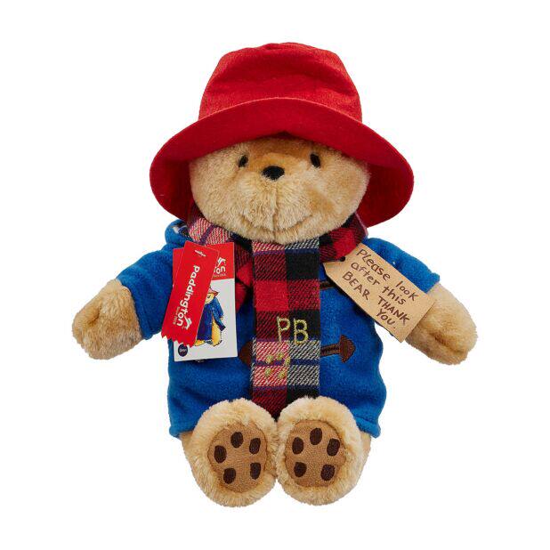 01 paddington bear 戴帽子系围巾的 帕丁顿熊