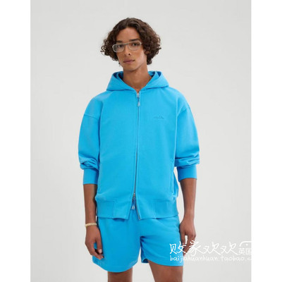 英国代购正品12.01 2025潮流导向 男装新款 休闲连帽拉链开衫卫衣
