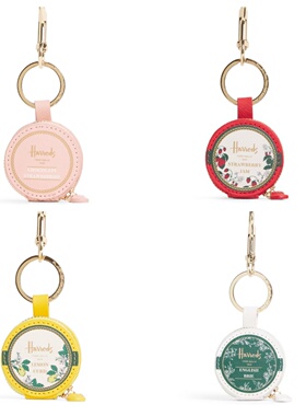 英国代购正品03.09 Harrods Leather Lemon Curd Pot零钱包钥匙扣