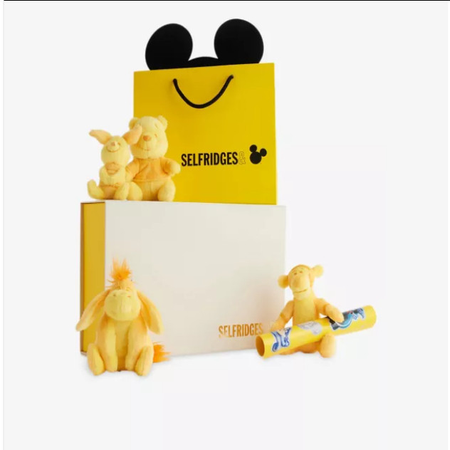 国内现货秒！12.26 Selfridges×Disney联名迪士尼 钥匙扣礼盒装