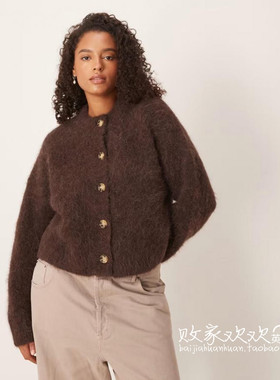 英国代购正品10.04 2025潮流导向 女装新款 时尚针织舒适百搭开衫