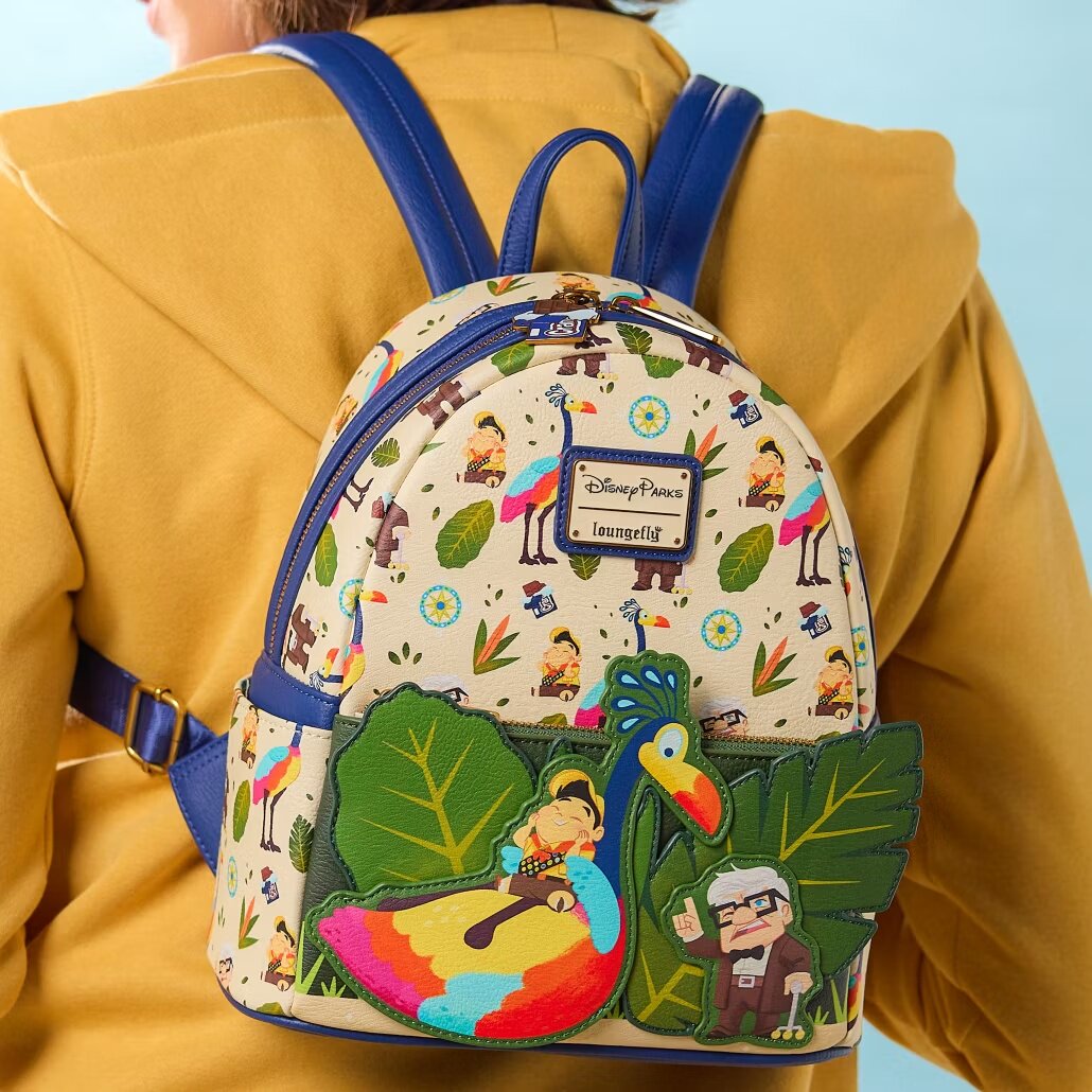 英国代购正品07.18 Disney迪士尼 Loungefly飞屋历险记双肩包书包